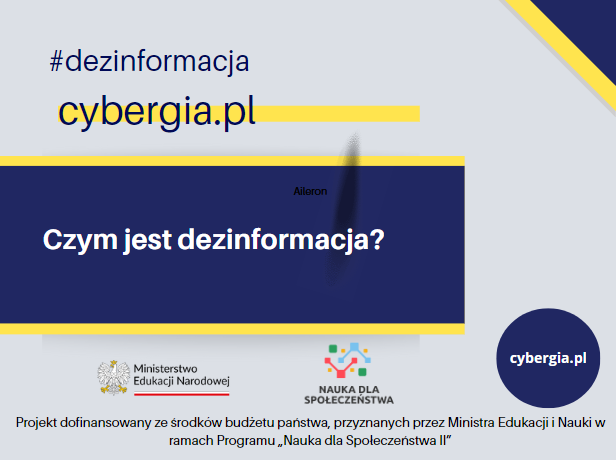 Czym jest dezinformacja?